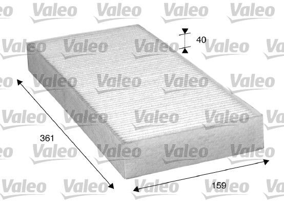 VALEO, Filtre, air de l'habitacle