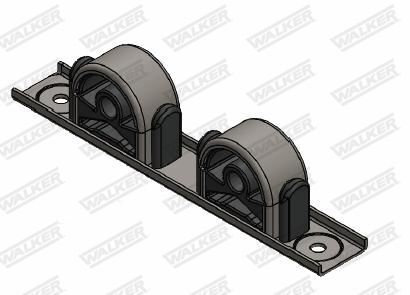 WALKER, Bandes de caoutchouc, échappement