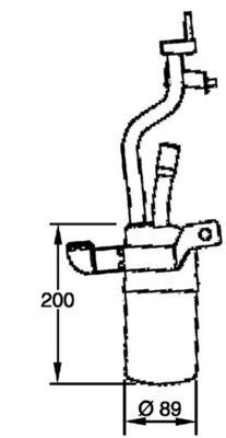 MAHLE, Filtre déshydratant, climatisation