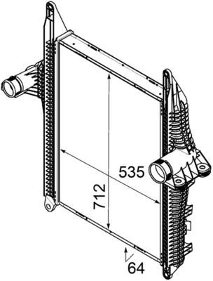 MAHLE, Intercooler, échangeur