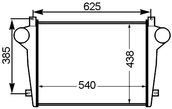 MAHLE, Intercooler, échangeur