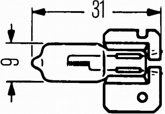 HELLA, Ampoule, projecteur longue portée