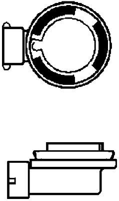 HELLA, Ampoule, projecteur principal