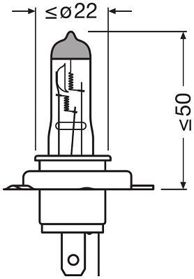 OSRAM, Ampoule, projecteur longue portée