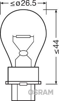 OSRAM, Ampoule, feu clignotant