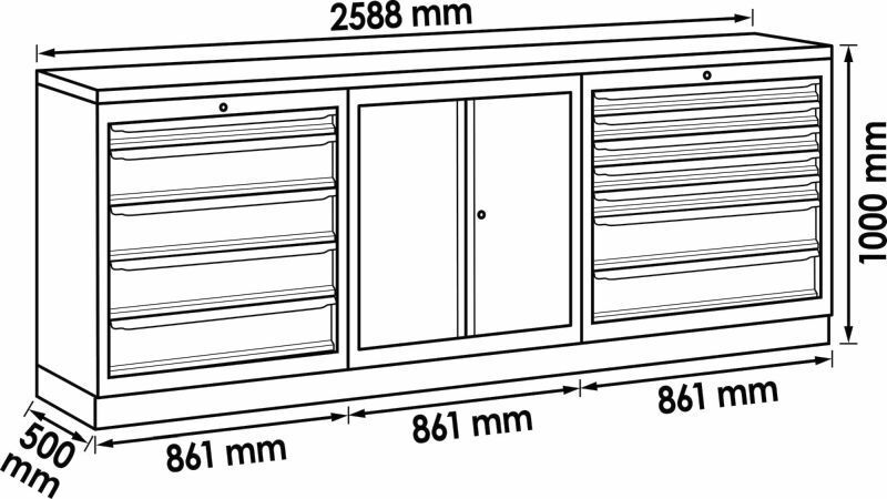 VIGOR, Armoire à outils