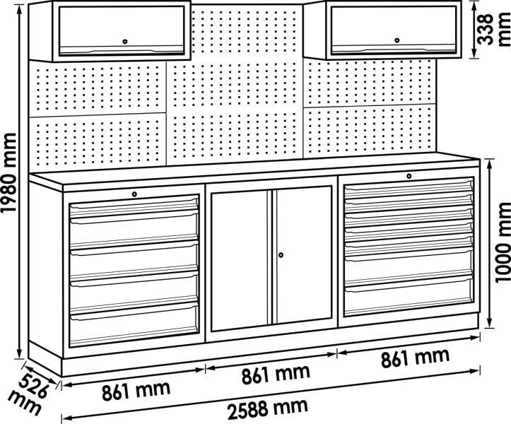 VIGOR, Armoire à outils