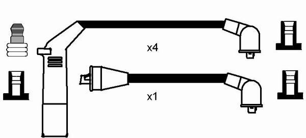 NGK, Kit de câbles d'allumage