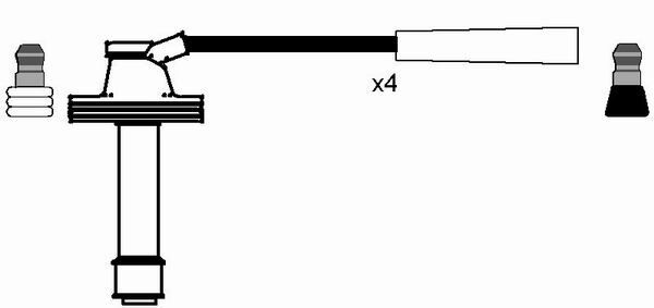 NGK, Kit de câbles d'allumage