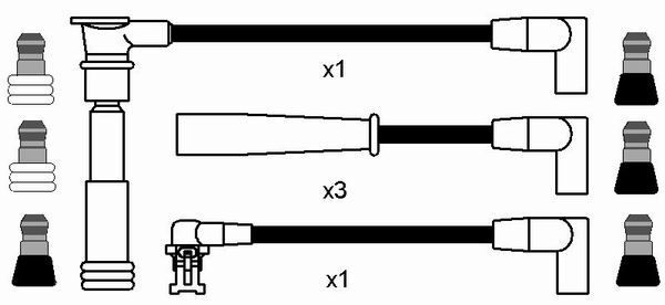 NGK, Kit de câbles d'allumage