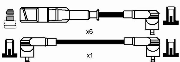 NGK, Kit de câbles d'allumage