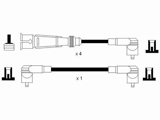 NGK, Kit de câbles d'allumage