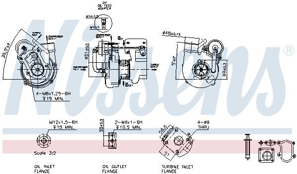 NISSENS, Turbocompresseur, suralimentation