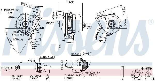 NISSENS, Turbocompresseur, suralimentation