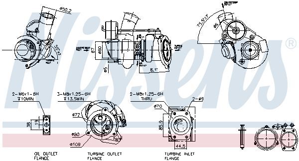 NISSENS, Turbocompresseur, suralimentation