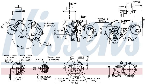 NISSENS, Turbocompresseur, suralimentation