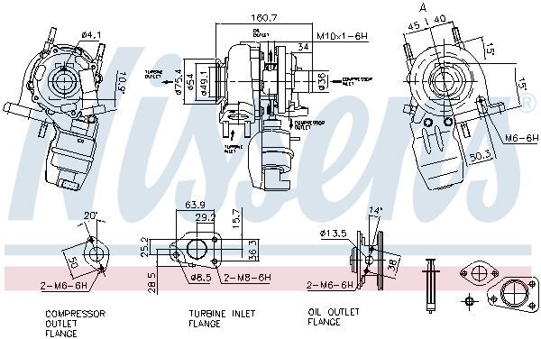 NISSENS, Turbocompresseur, suralimentation