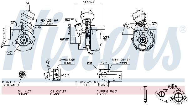 NISSENS, Turbocompresseur, suralimentation