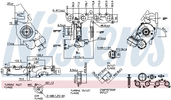 NISSENS, Turbocompresseur, suralimentation