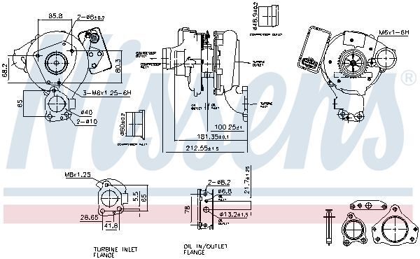 NISSENS, Turbocompresseur, suralimentation