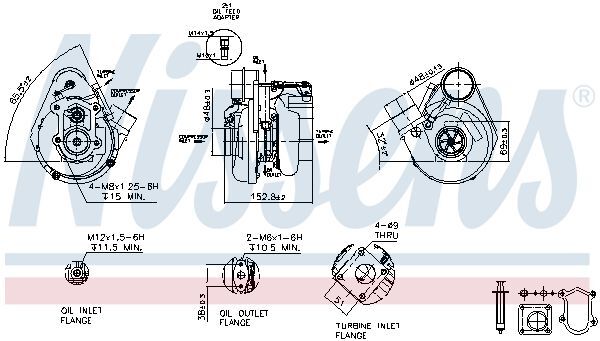 NISSENS, Turbocompresseur, suralimentation