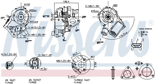 NISSENS, Turbocompresseur, suralimentation