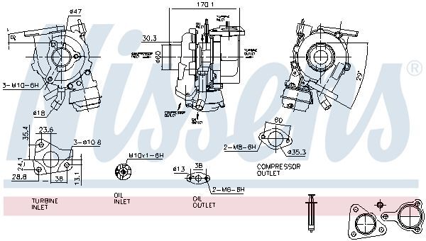 NISSENS, Turbocompresseur, suralimentation