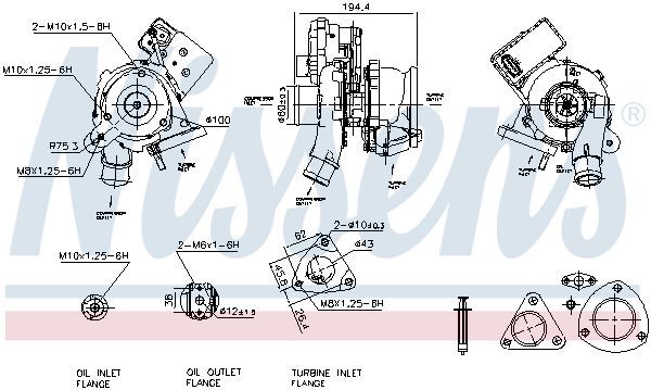 NISSENS, Turbocompresseur, suralimentation