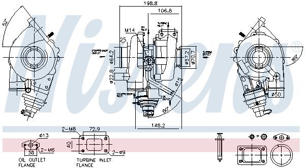 NISSENS, Turbocompresseur, suralimentation