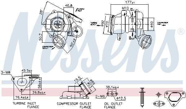 NISSENS, Turbocompresseur, suralimentation