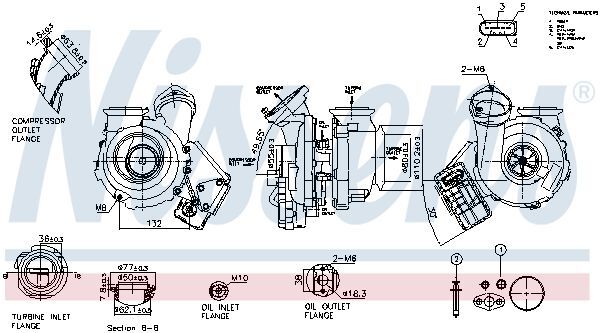 NISSENS, Turbocompresseur, suralimentation