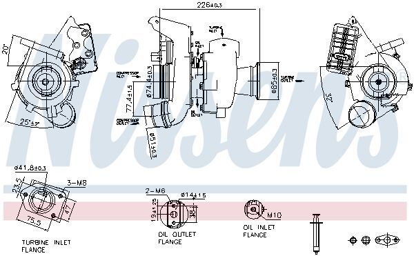 NISSENS, Turbocompresseur, suralimentation