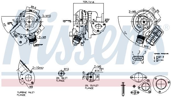 NISSENS, Turbocompresseur, suralimentation