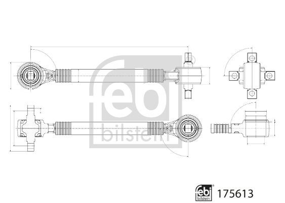 FEBI BILSTEIN, Bras de liaison, suspension de roue