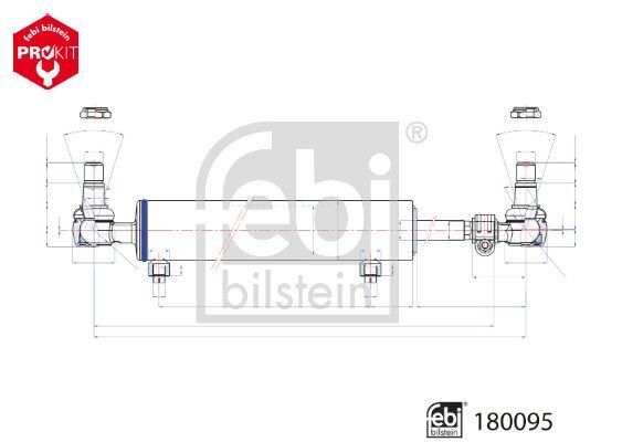 FEBI BILSTEIN, Vérin, direction assistée