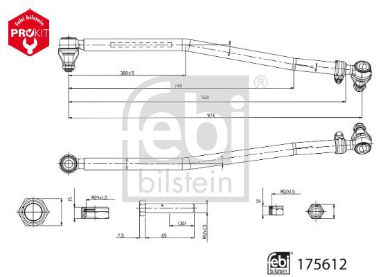 FEBI BILSTEIN, Barre de direction