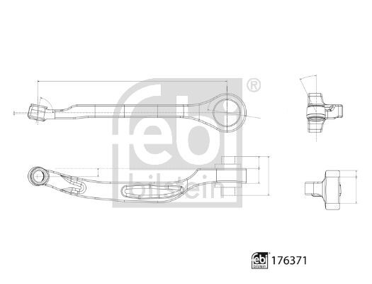 FEBI BILSTEIN, Bras de liaison, suspension de roue