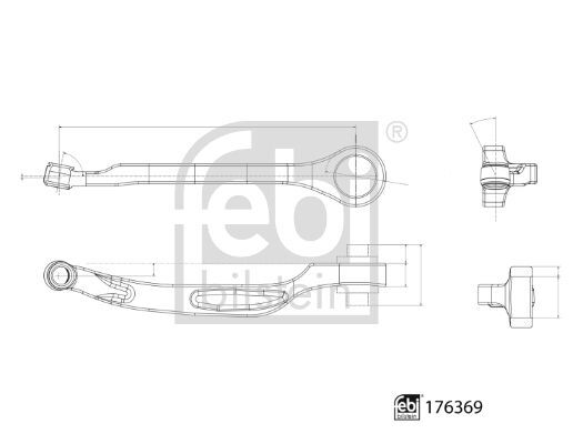 FEBI BILSTEIN, Bras de liaison, suspension de roue