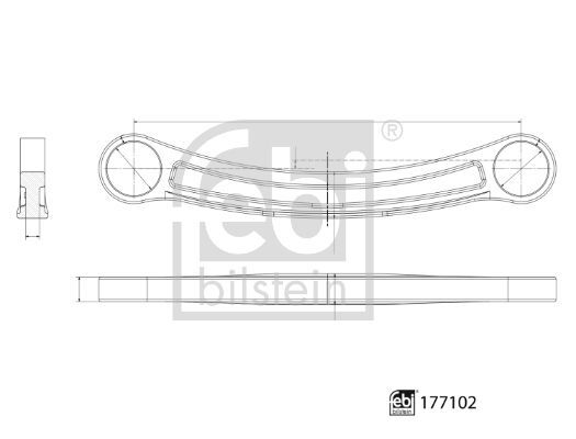 FEBI BILSTEIN, Bras de liaison, suspension de roue