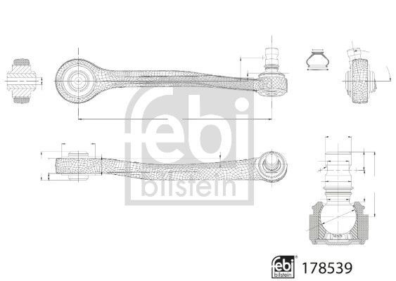 FEBI BILSTEIN, Bras de liaison, suspension de roue