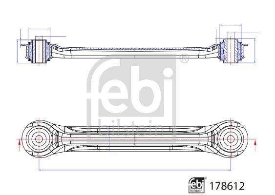 FEBI BILSTEIN, Bras de liaison, suspension de roue