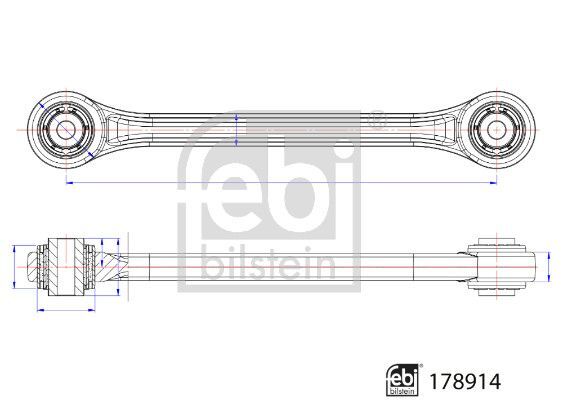 FEBI BILSTEIN, Bras de liaison, suspension de roue