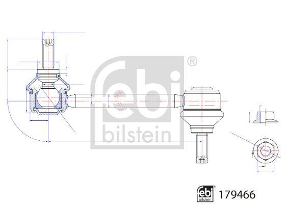 FEBI BILSTEIN, Entretoise/tige, stabilisateur