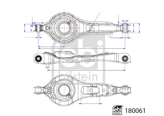 FEBI BILSTEIN, Bras de liaison, suspension de roue