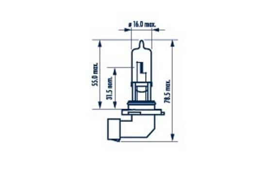 NARVA, Ampoule, projecteur longue portée