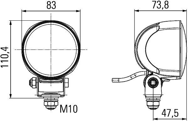 HELLA, Projecteur de travail