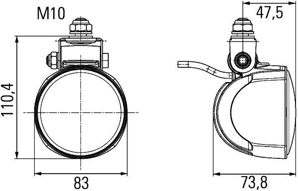 HELLA, Projecteur de travail