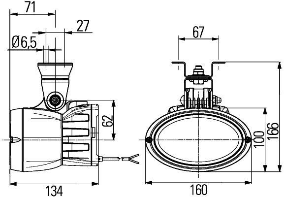 HELLA, Projecteur de travail