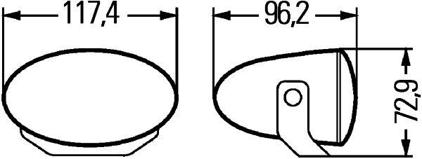 HELLA, Kit de projecteurs longue portée