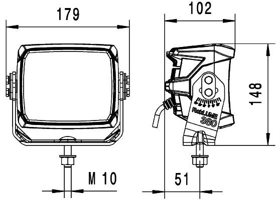 HELLA, Projecteur longue portée